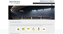 Desktop Screenshot of deportesonlinemedia.com